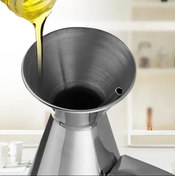 Диспенсер для оливкового масла и уксуса нержавеющая сталь 500 мл 1 шт. приправа