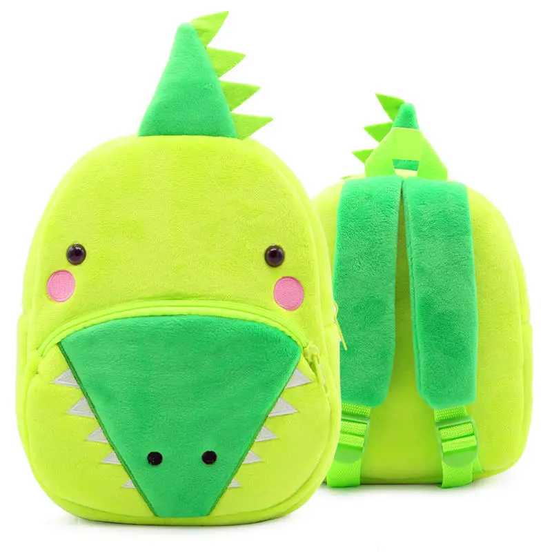 26cm backpack -8 Плюшевый рюкзак с изображением животных, школьная сумка на плечо, детские плюшевые куклы, мягкие игрушки для малышей, детский подарок - Цвет: 26cm backpack -8