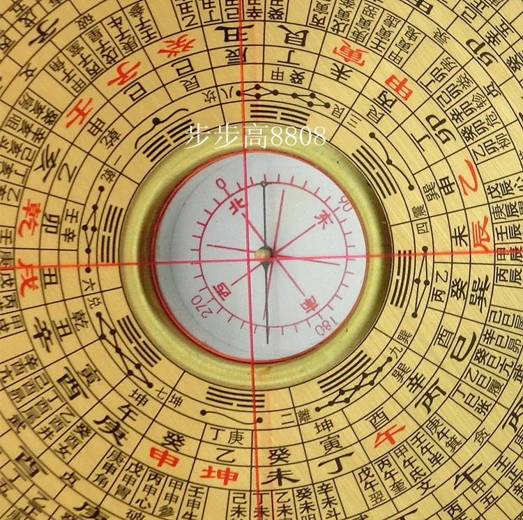 Доставка аутентичный Гонконгский альманак 8-дюймовый компас инструмент фэн-шуй