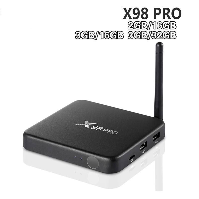 Про Android 6.0 Умные телевизоры коробка металлическая 3 г/32 г г/16 2 г/ 16 Amlogic S912