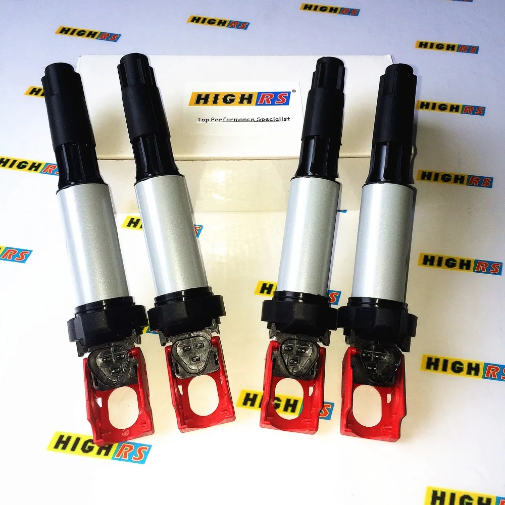 Набор из 4 катушек зажигания для BMW E39 E46 E53 E60 E63 UF522 UF515 12131712223 12137551260 12131712219|Катушка