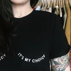 Женская футболка с принтом в виде груди It's My Body It's My Choice, Повседневная футболка с графическим рисунком, Женская забавная футболка