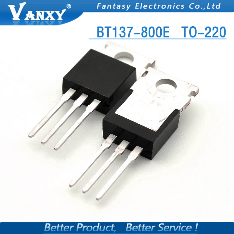 10 шт. BT137-800E TO220 BT137-800 TO-220 BT138 триаксы чувствительные ворота новые и оригинальные