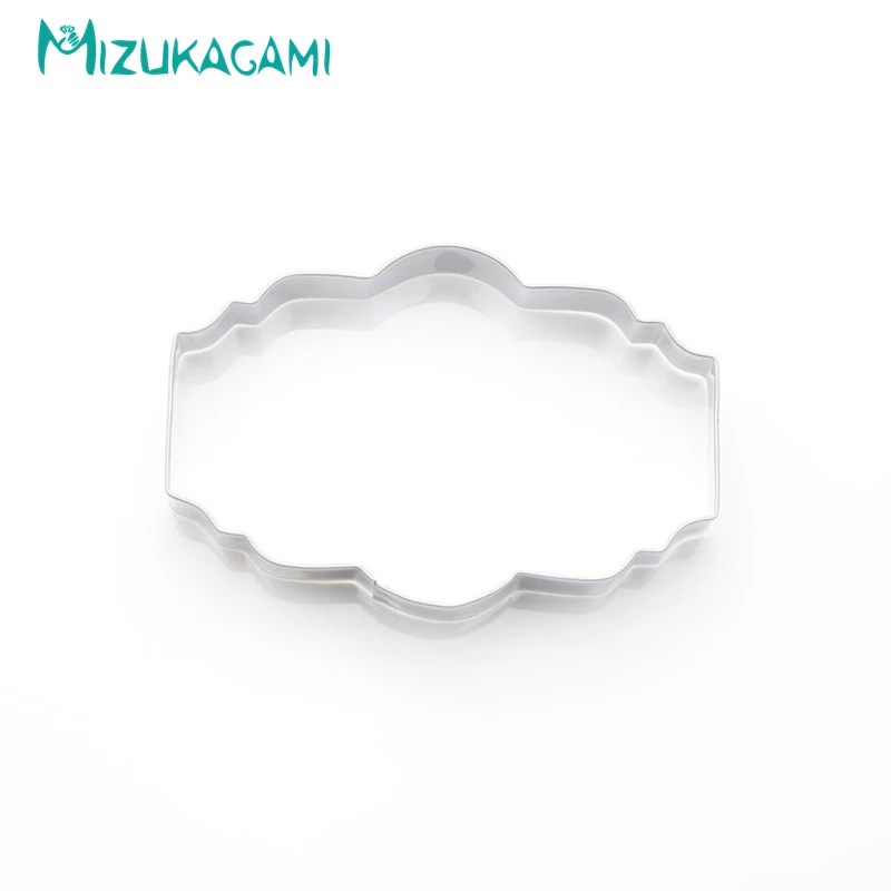 Новый тисненый резец для печенья в форме рамки из нержавеющей стали инструмент