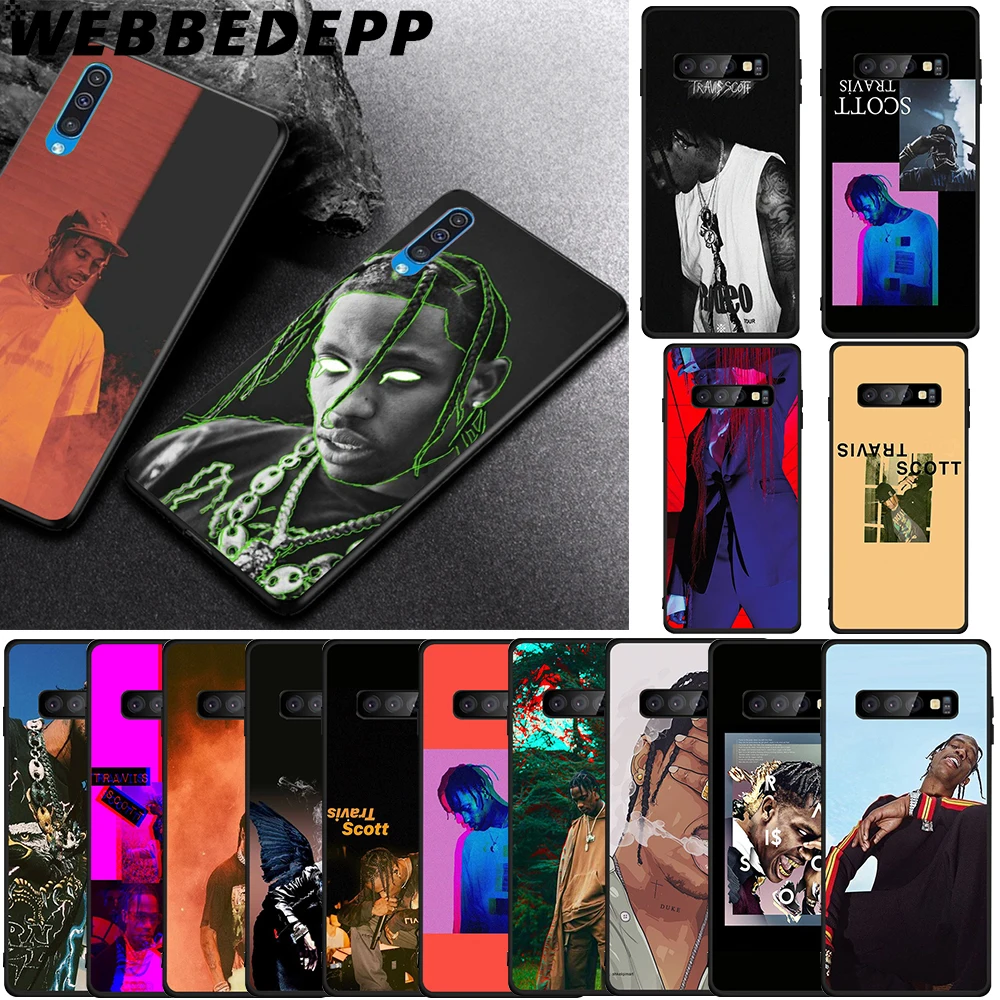 WEBBEDEPP Трэвиса Скотта кактуса ла пламени Мягкий ТПУ чехол для Samsung Galaxy S6 S7 Edge S8 S9 S10