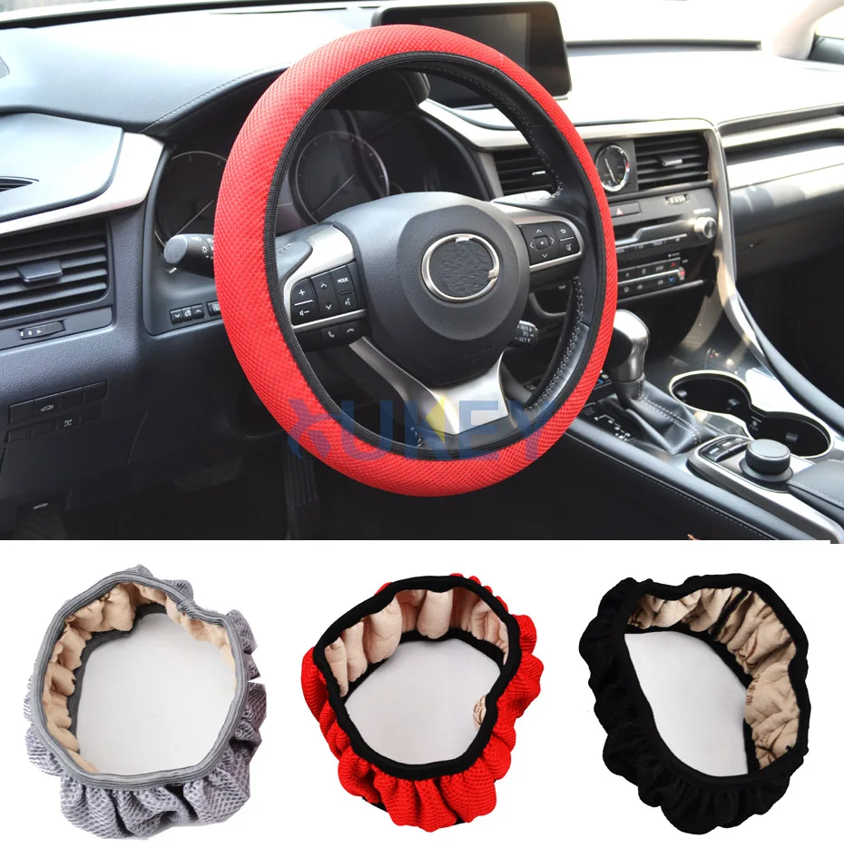 Рулевое колесо ручной работы из ткани сэндвич 2017 всесезонный Автомобильный