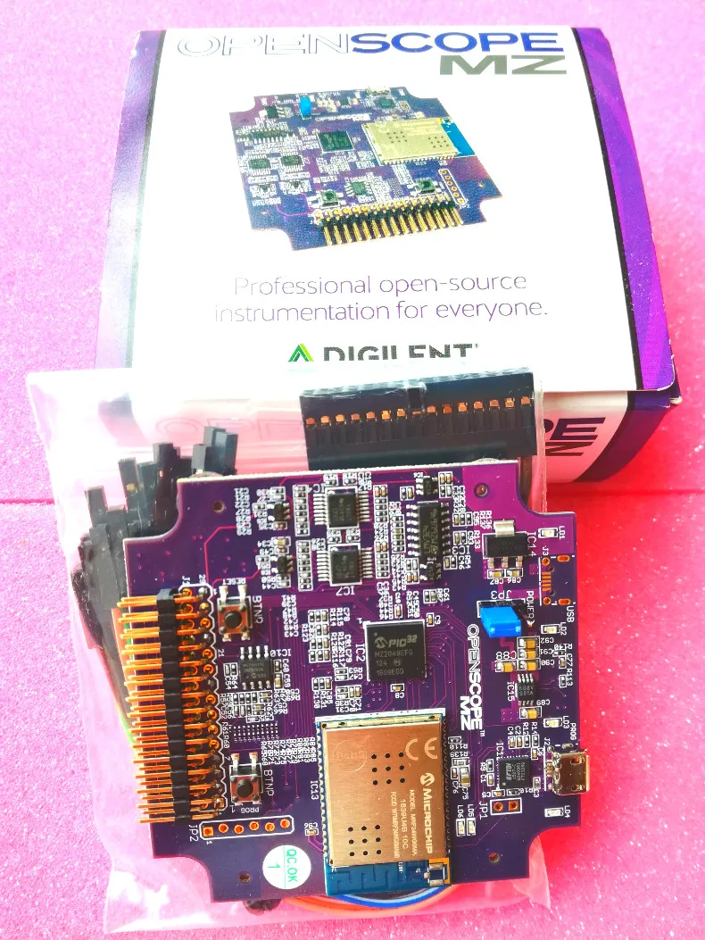 

В наличии 410-324 Digilent PIC32MZ2048EFG124 OpenScope MZ плата для разработки