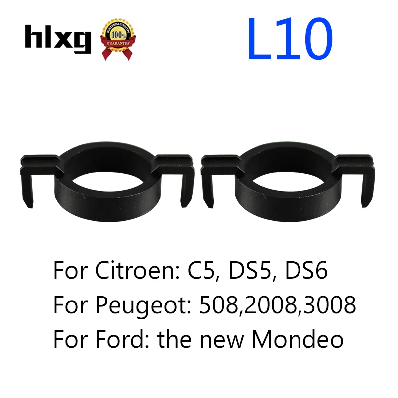 Hlxg 2 шт. LED H7 держатель лампы адаптер база автомобильный фар для KIA Mitsubishi Mercedes Benz Ford