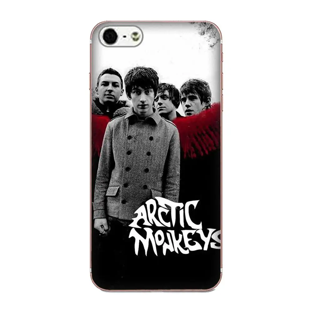 Мягкие чехлы Fundas Arctic Monkeys для Apple iPhone 4 4S 5 5C 5S SE 6 6S 7 8 Plus X XS Max XR | Мобильные телефоны и