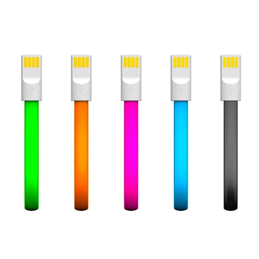 Магнитные Данные Micro USB плоский noddle кабель для Интерфейс Android|Кабели передачи
