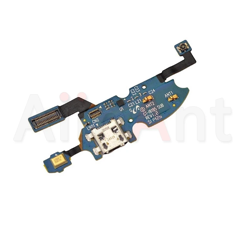 Оригинальное зарядное устройство с USB портом и гибким кабелем для Samsung Galaxy S4 Mini i9195