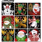 5D DIY бриллиантовый рисунок Рождество подарок ручная вышивка набор квадратнаяКруглая Мозаика Вышивка крестом Алмаз Домашний Декор WYZ181022