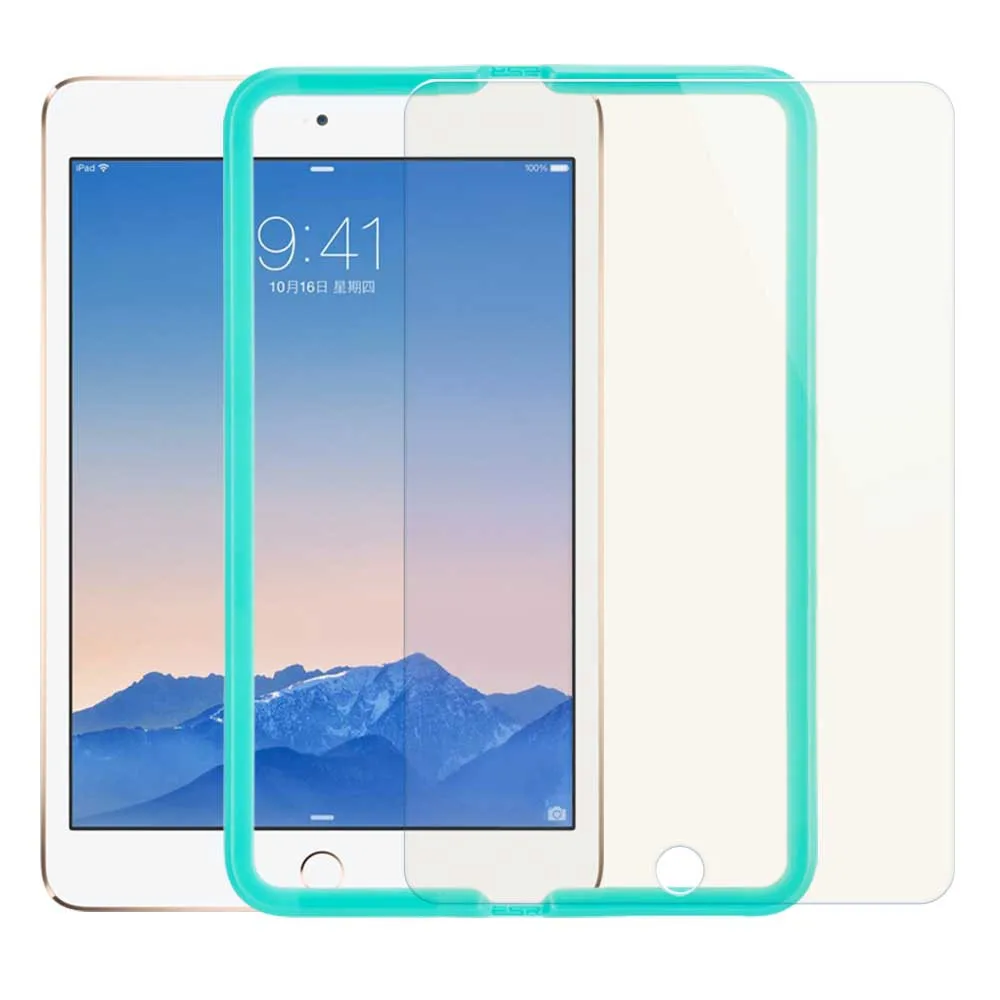 Защитная пленка для экрана для iPad /Pro 9,7/Air 2/Air ESR 0,33 мм защитная пленка из закаленного стекла с защитой от синего излучения+ Бесплатный аппликатор