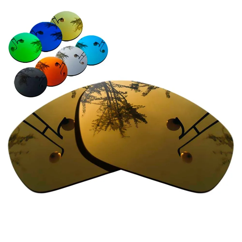 100% Precisely Cut Polarized Replacement Lenses for Jawbone Sunglasses Copper Mirrored Coating Color- Choices