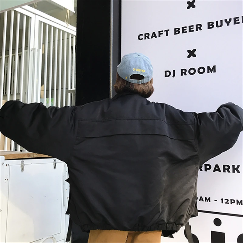 Женское хлопковое пальто Осень зима 2019 Модное Новое свободное уличное с