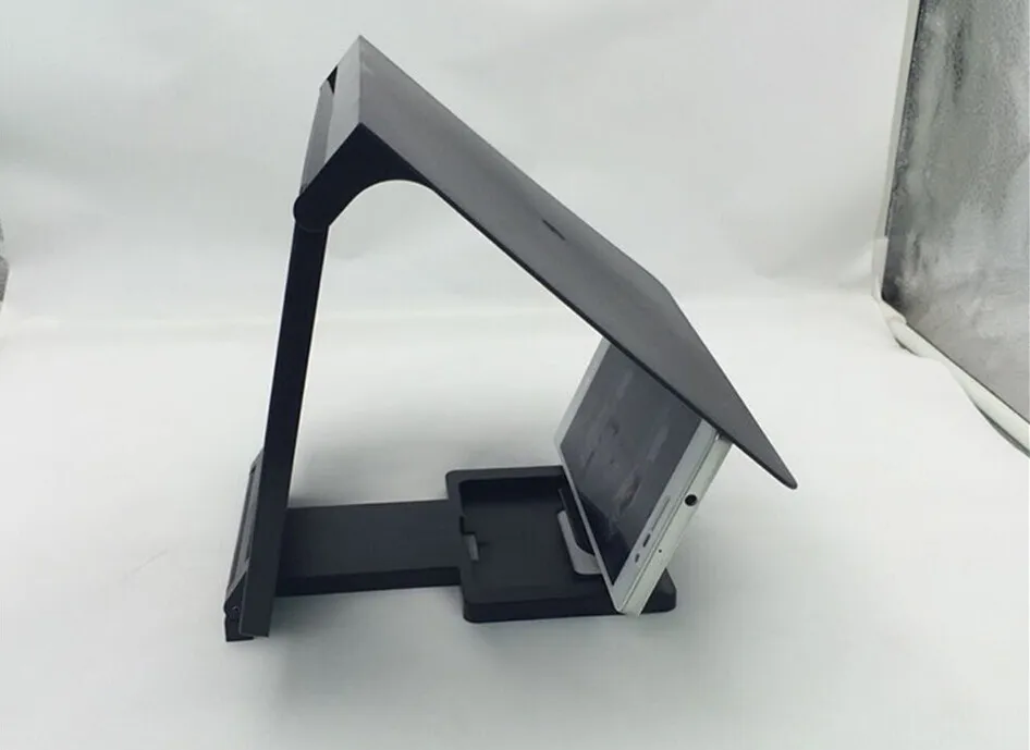 Модный усилитель для экрана мобильного телефона, увеличитель, 3D видео дисплей, складной расширитель, кронштейн для защиты глаз
