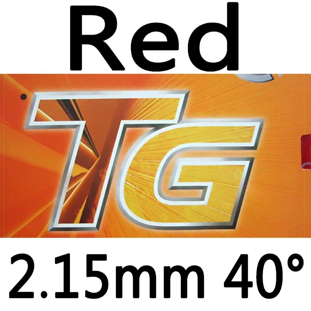 red 2.15mm H40 DHS NEO Skyline TG2 NEO TG 2 NEO TG-2 прыщи для настольного тенниса пинг понг резиновый с губкой - Цвет: red 2.15mm H40