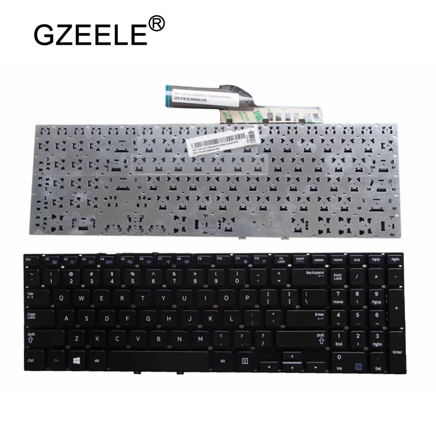 Клавиатура для ноутбука GZEELE Samsung NP550P5C 550P5C S01 S02 T01 NP355E5X 355E5X 355V5X NP355V5X E5C V5C US|laptop