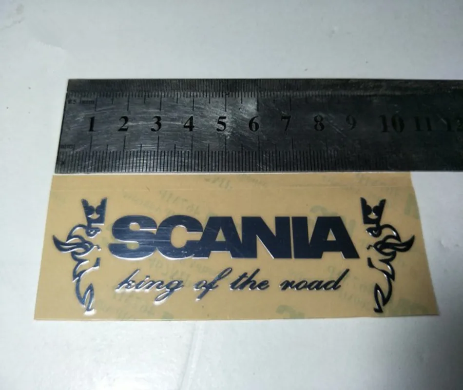 Наклейки с логотипом грузовика на радиоуправлении Scania наклейки для Tamiya масштаба