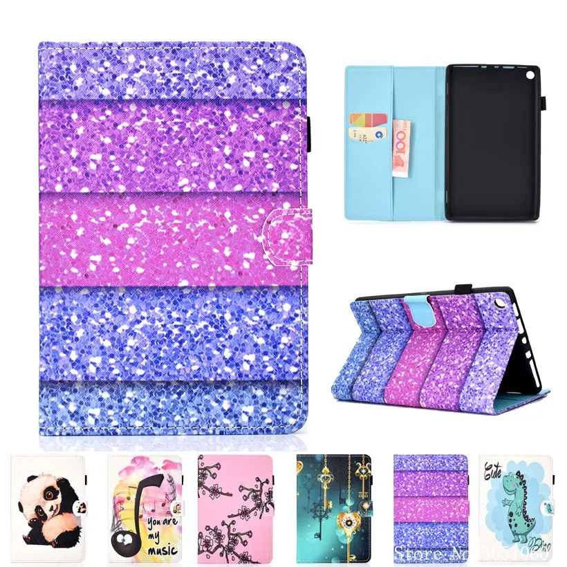 Милый мультяшный чехол для Amazon Kindle All New Fire HD 8 2017 7th Generation Funda Cover &quot2016 6th Stand Capa Shell |