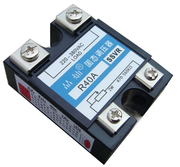 Твердотельные реле SSR VA (svr) 40A 24 380 V/AC W/Крышка|relay 24v|cover garmentcover sewing |