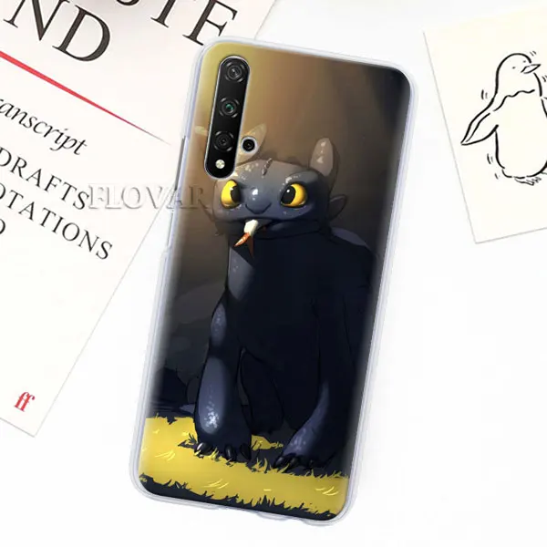 Чехол для телефона, чехол для Honor 20 Pro 9 10 Lite 8X 8A 8C 8S 7A 7S Y7 Y9 V20, Беззубик, Как приручить дракона, Жесткий PC Ca - Цвет: 009