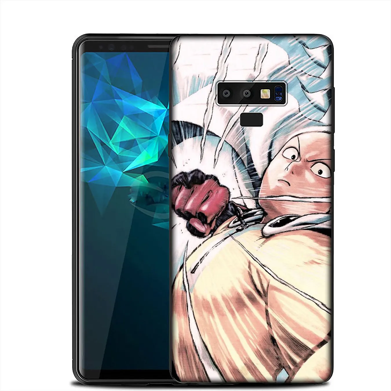 IYICAO Мягкий силиконовый чехол с японским Аниме One Punch Man для Samsung Galaxy A6 Plus A9 A8 A7 2018 A3 A5