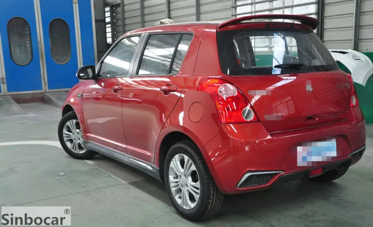 ABS пластик окрашенные дефлектор задний багажник крыло спойлер праймер для Suzuki Swift 2007-2013 задний спойлер