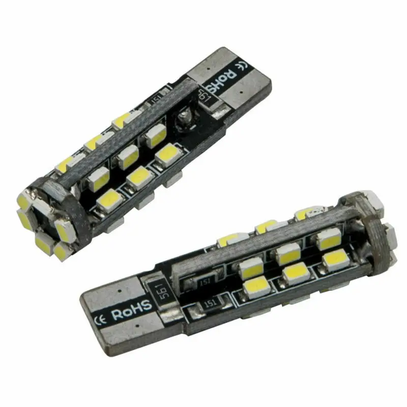 2x светодиодная лампочка для салона автомобиля Canbus Error Free T10 белый 5730 8SMD Led 12В