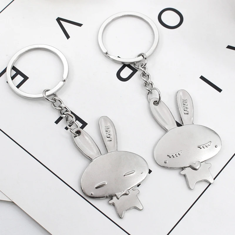 Новое поступление брелок Mashimaro в виде кролика парные брелоки с ушками оптовая