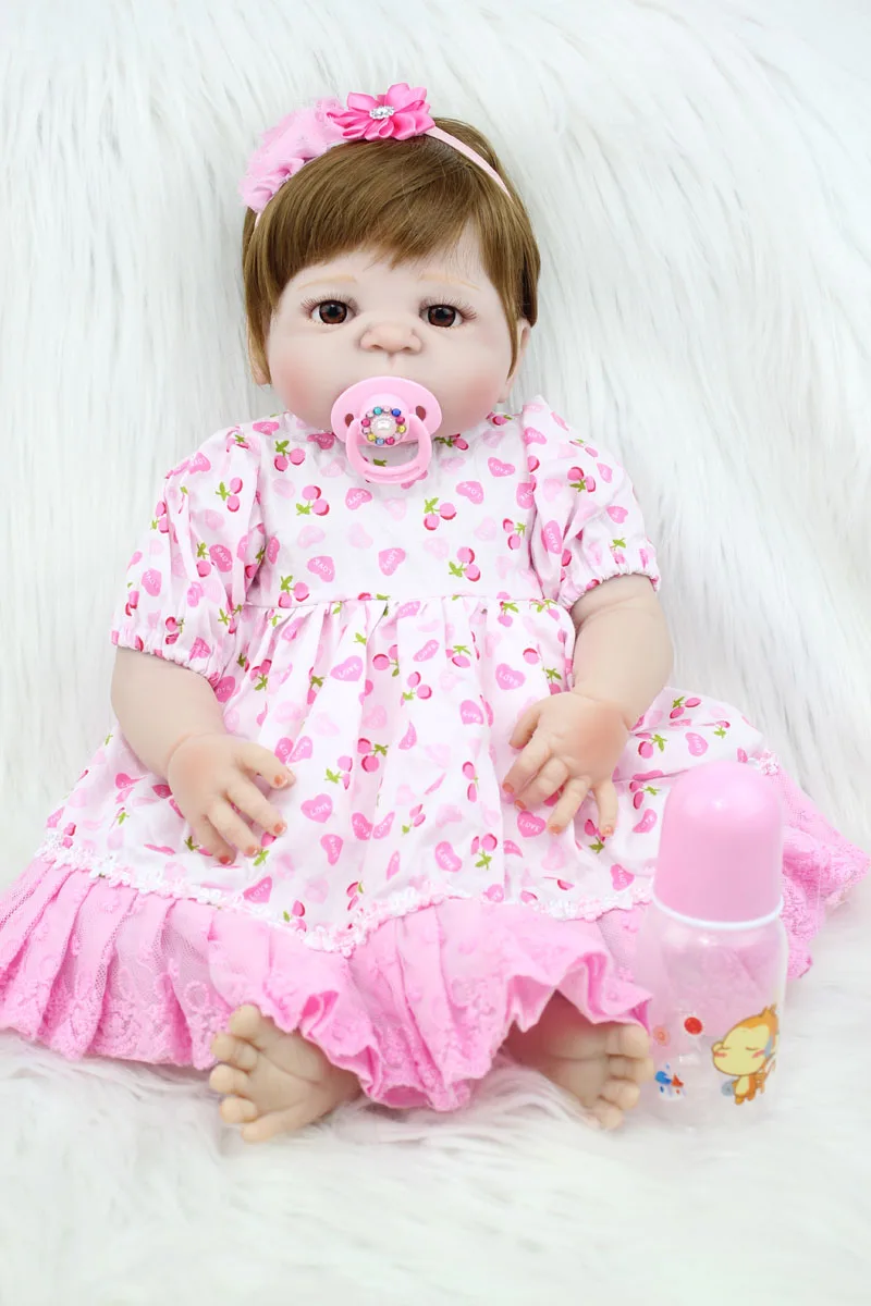 55 см силиконовый Reborn Baby 22 &quotреалистичный винил новорожденный кукла принцесса