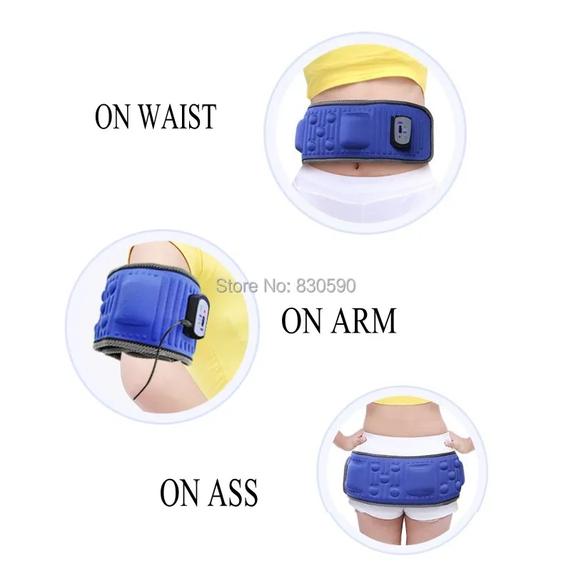 Массажер вибратор для похудения с инфракрасным излучением|heat massage|belt fatvibrator massager |