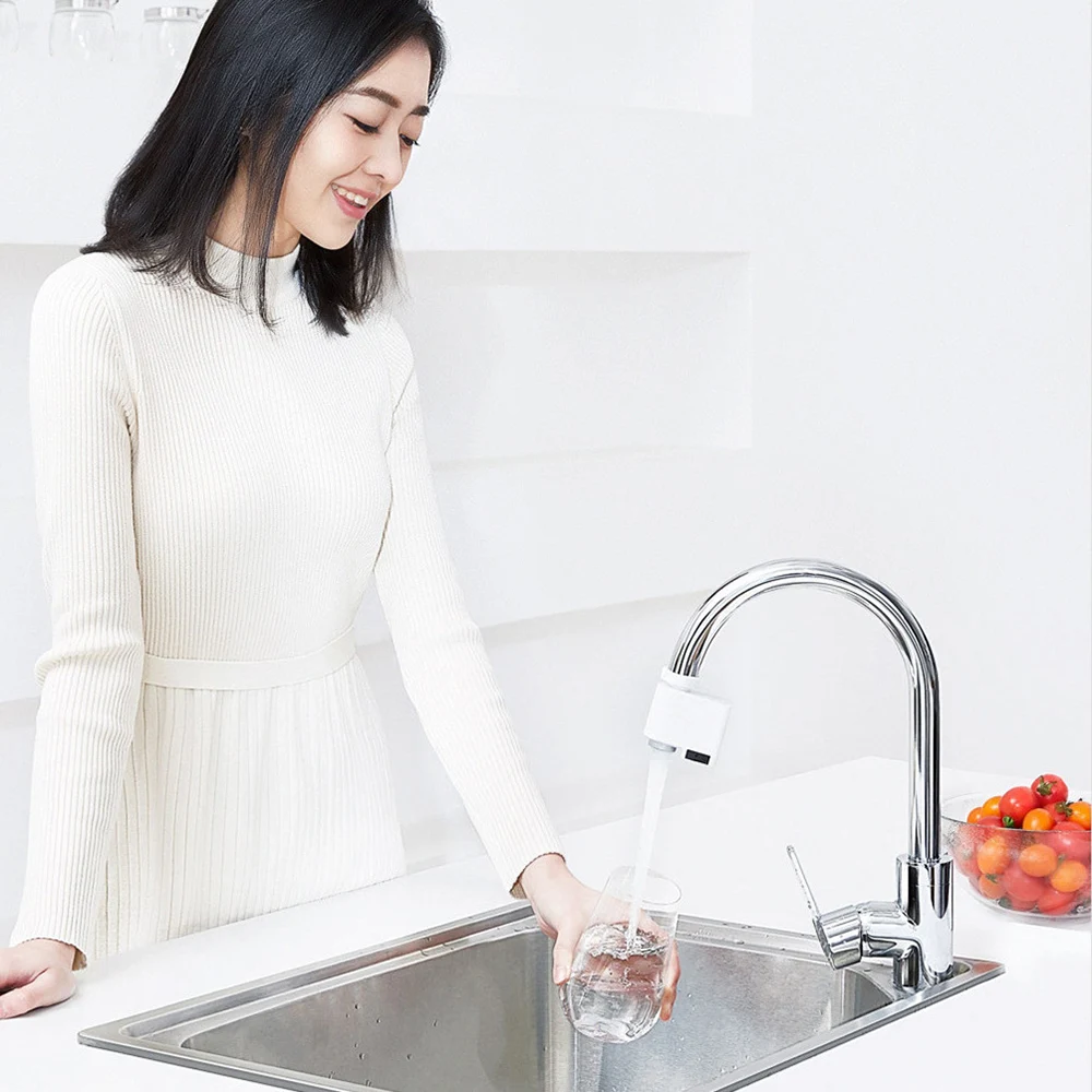 New Smart Faucet Infrared Sensor Water Saving Energy Overflow Device | Обустройство дома