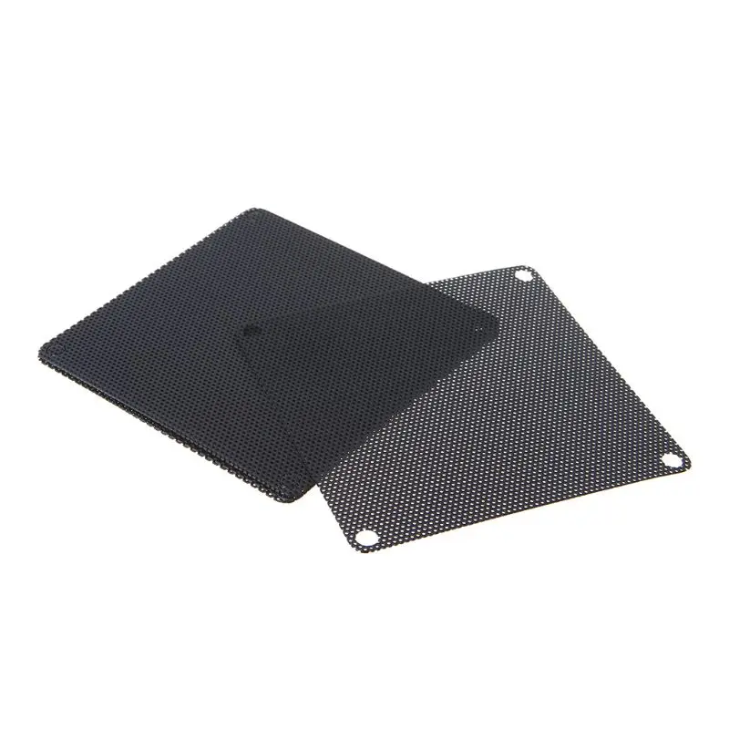 

5PCS PVC Fan Dust Filter PC Dustproof Case Cuttable Computer 80mm Mesh Black