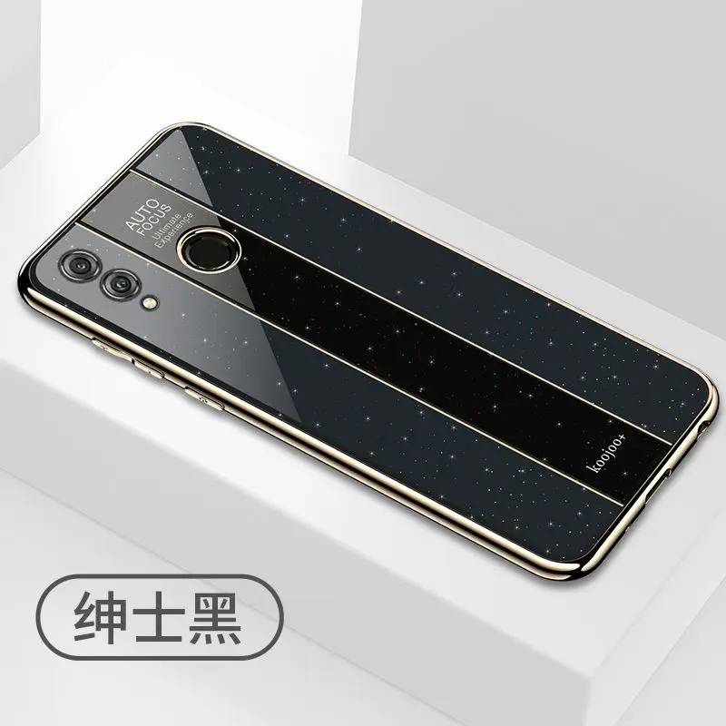 Case For Huawei Honor 8x max 8c v10 v20 Silicone Frame Plexiglass Mirror Cover for Play 9i 10 lite case |
