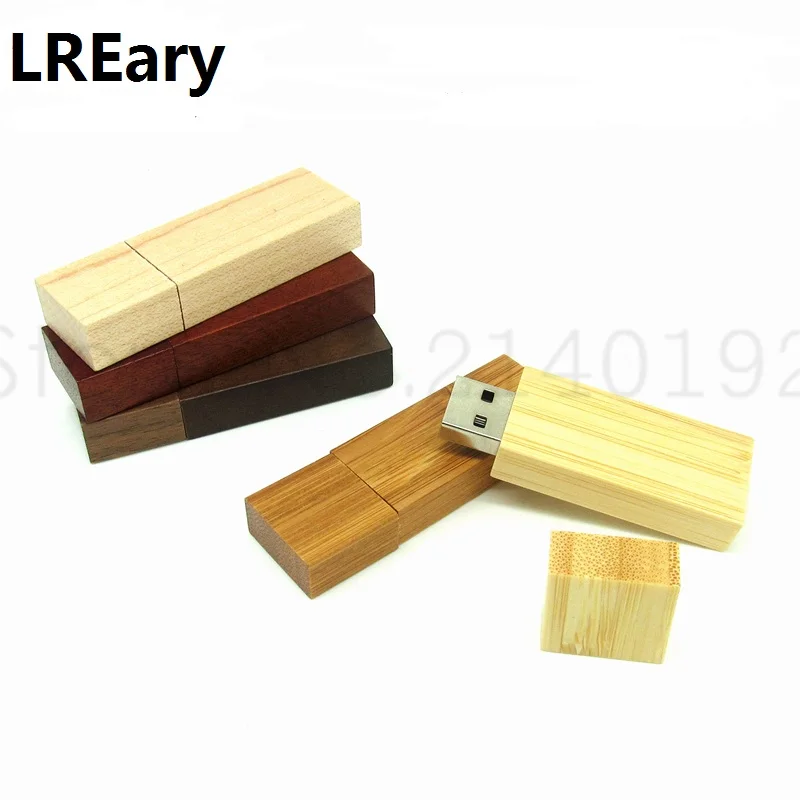 

new arrival Wooden/ bamboo USB flash drive storage device pen drive 4GB 8GB 16GB 32GB memory stick U disk Gift 5 styles