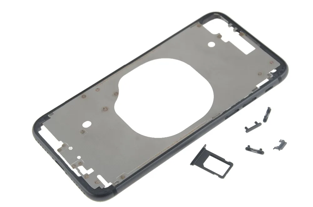 Корпус для задней панели iphone X средняя Рамка iPhone 8 8P Plus с боковыми кнопками|Корпусы
