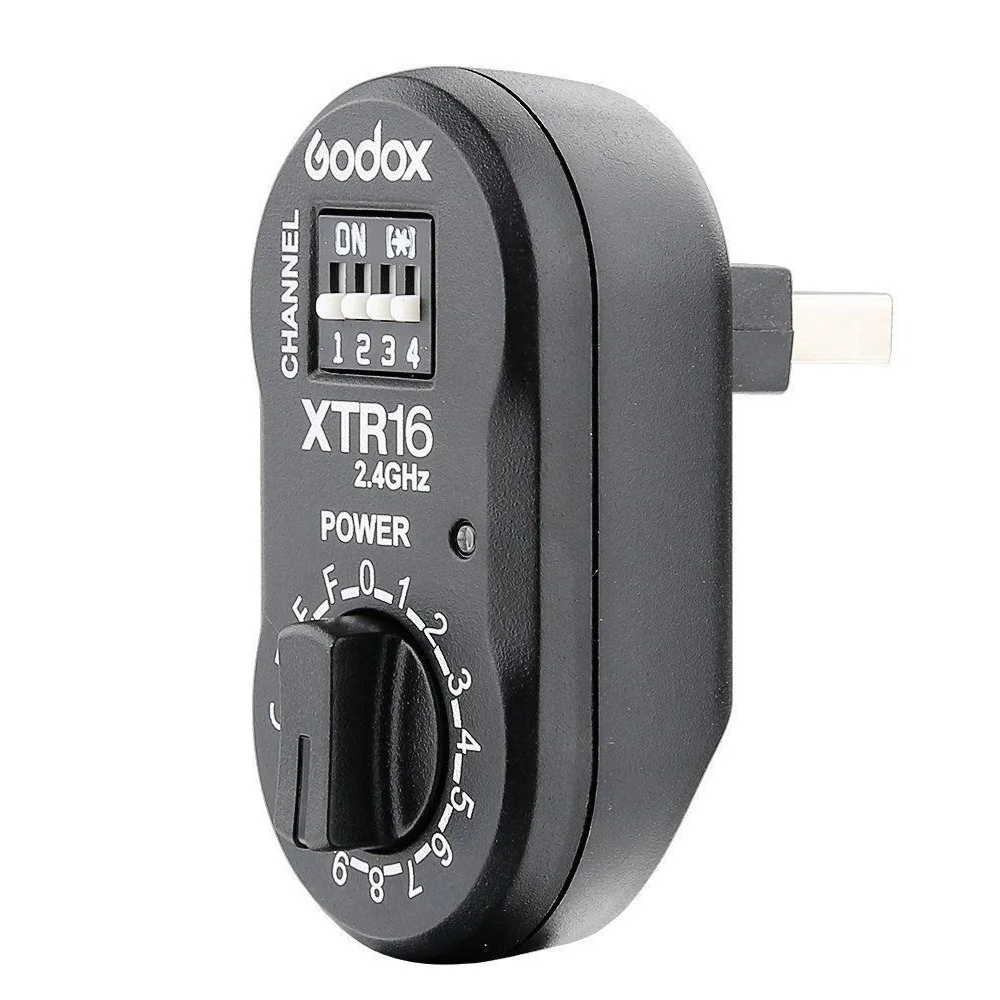 Godox XT 16/XT 16S 2 4G беспроводной стробоскопический триггер XTR16/XTR16S для TTL передатчик X1C