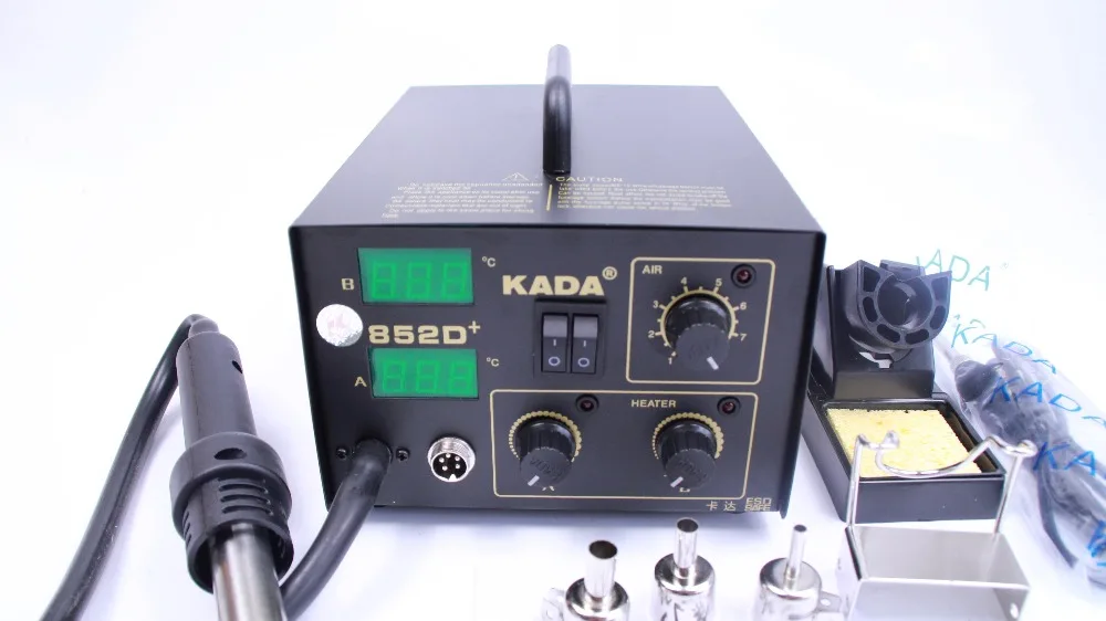 Kada 852D + электрическая паяльная станция с горячим воздухом Электрические