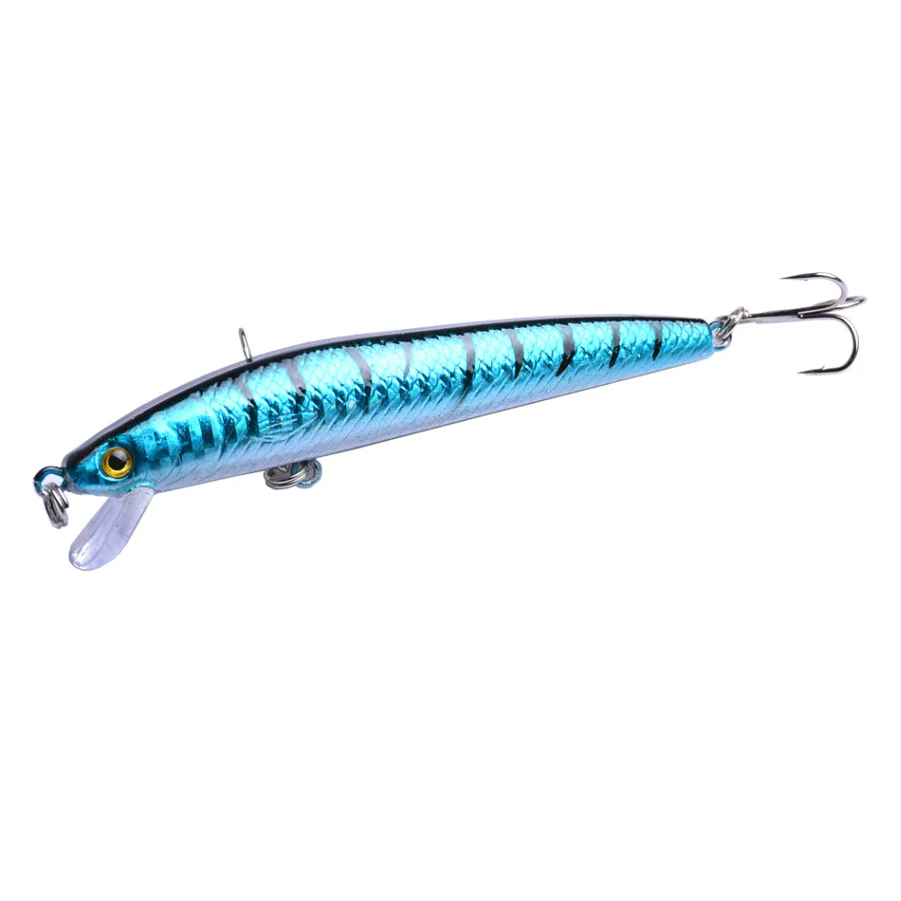 1PCS Hot Model Fishing Lure Minnow Hard Bait 9.5cm 9g Crankbait Wobblers Jerkbait Peche Bass Trolling Artificial ZH005 | Спорт и