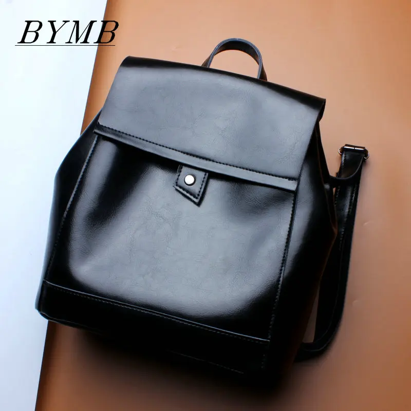 

New arrival women backpack Leather Backpacks Genuine First Layer Cow Leather Top Layer Cowhide Women School Bags