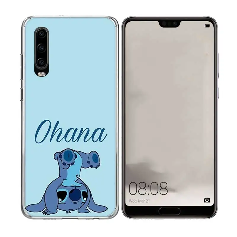 Стюард стежка Силиконовая задняя крышка-чехол для huawei P30 P20 Коврики 20 10 Pro P10 lite P Smart+ плюс Z крышка