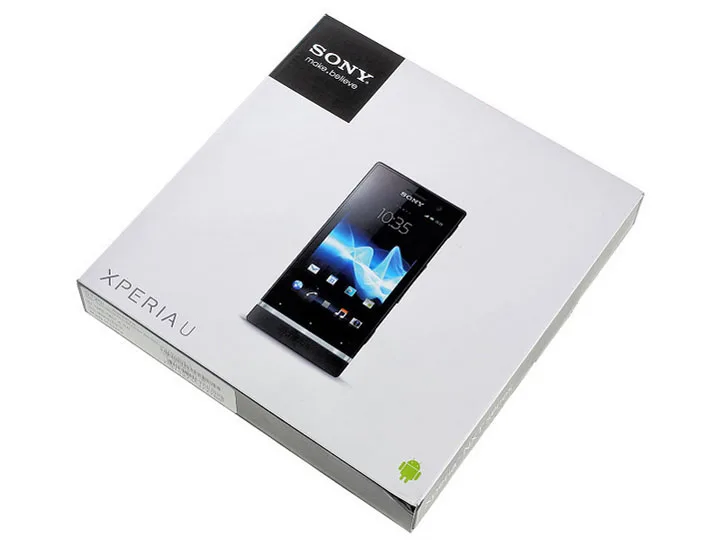 Разблокированный мобильный телефон Sony Xperia U ST25 ST25i 3G WIFI GPS 5MP камера Android телефон