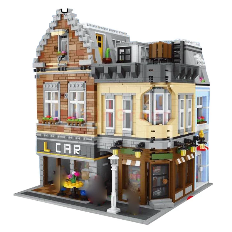 LP 15034 оригинальные наборы MOC новый строительный городской набор строительные