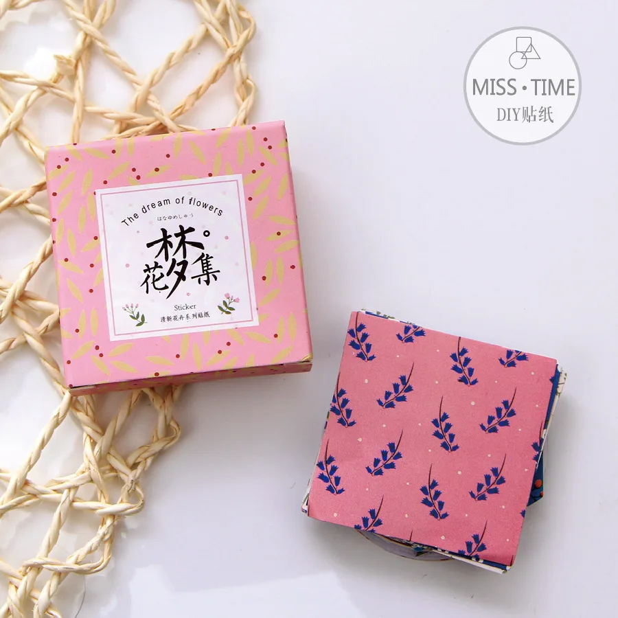 

Sweet Flower Dreams Decorative Sticker Set Diary Album Label Sticker DIY Scrapbooking Stationery Stickers Escolar