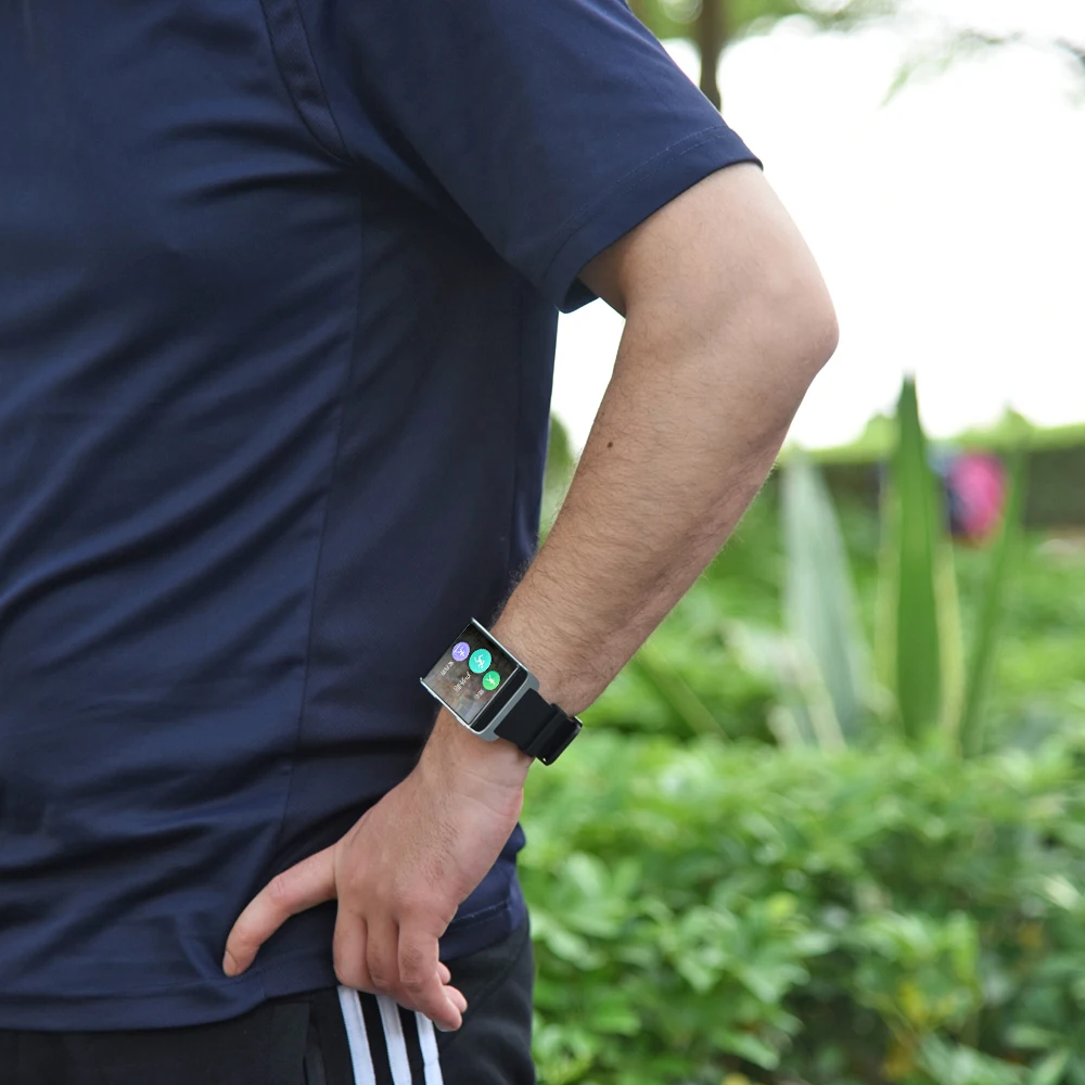 Последние сеть 4G Носимых устройств smart watch DM2018 1 54 дюймов gps smartwatch телефон Android 6 0