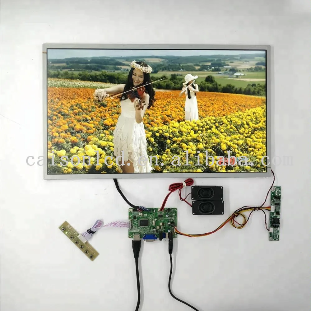 HDMI + VGA аудио ЖК дисплей контроллер доска 21 5 Дюймов ips панель с 1920*1080 светодиодный