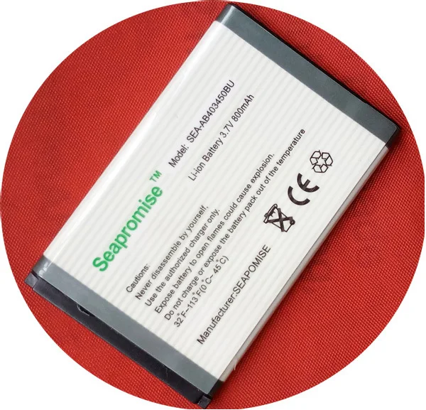 Аккумулятор SEAPROMISE AB403450BU для розничной продажи samsung GT S5510 SGH D610 с и |battery for samsung|battery