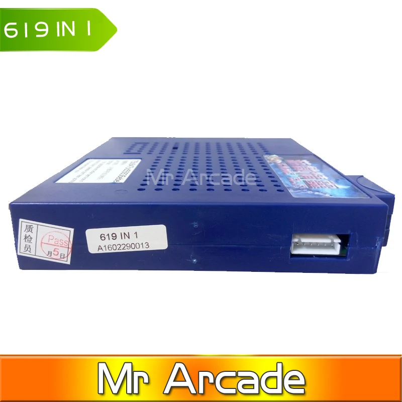 2016 высокое качество классические игры ELF 619 в 1 плата для CGA монитора и LCD VGA