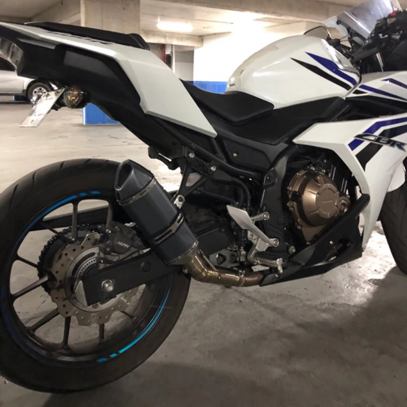 Alconstar глушитель для мотоцикла HONDA CBR 300 средней трубы с зажимом|Выхлопные и